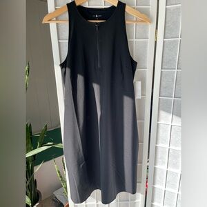 Lou & Grey Black Zippered Top